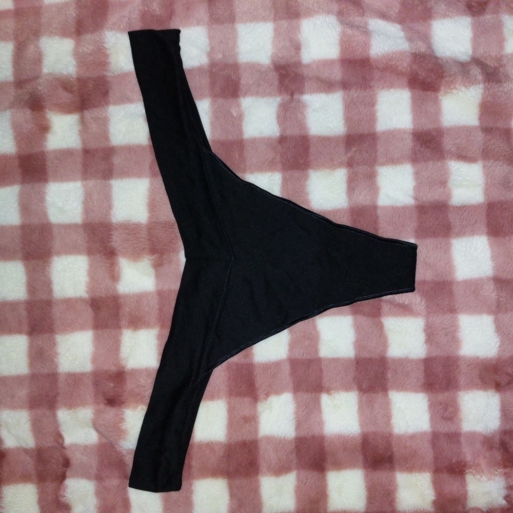 Black Thong Underwear